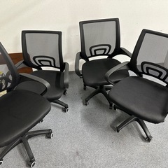 机　チェア　肘置き　ブラック　の画像