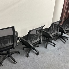 机　チェア　肘置き　ブラック　の画像