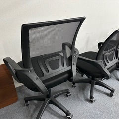 机　チェア　肘置き　ブラック　の画像