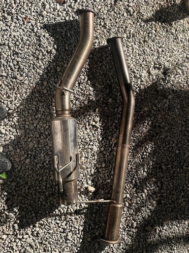 R32用　柿本改マフラー（中間からエンド）