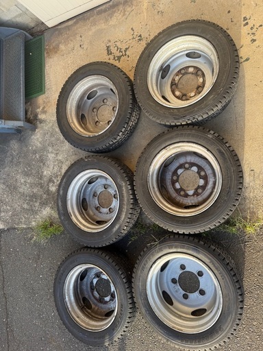 ブリヂストン BRIDGESTONE W969 205/60R17.5 6本SET 205/60/17.5 205/60-17.5 2013年製　日本製