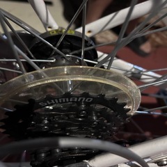 中古自転車の画像