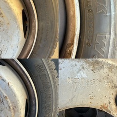 ブリヂストン BRIDGESTONE W969 205/60R17.5 6本SET 205/60/17.5 205/60-17.5 2013年製　日本製の画像