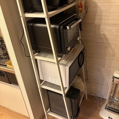 収納棚　シェルフ　棚　ラック　白　ホワイトの画像