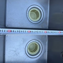 TXA-2S-90 タニコー ステンレス 二槽 2槽シンク 流し台 幅900奥600高800＋BG150mm  の画像