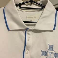 ゴルフTシャツ　Lサイズ　ホワイトの画像