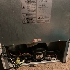 ジャンク品　冷蔵庫の画像