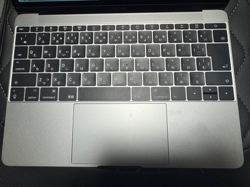 MacBook 12インチ 2017 A1534 SSD256GB メモリ8GB バッテリー159回★動作良好 即日発送 Appleノ
