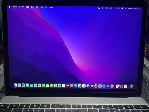 MacBook 12インチ 2017 A1534 SSD256GB メモリ8GB バッテリー159回★動作良好 即日発送 Appleノ