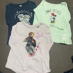 キッズ服　女の子　110 長袖　秋　冬の画像