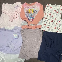キッズ服　女の子　110 長袖　秋　冬の画像