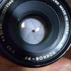 良品3 MC ROKKOR-PF 55mm F1.7 分解清掃済の画像