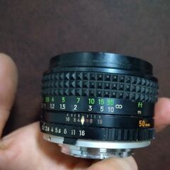 良品3 MC ROKKOR-PF 55mm F1.7 分解清掃済の画像