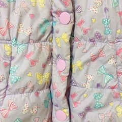 【0円】女児冬用ジャケット　120サイズの画像