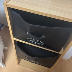 3段カラーボックスの画像