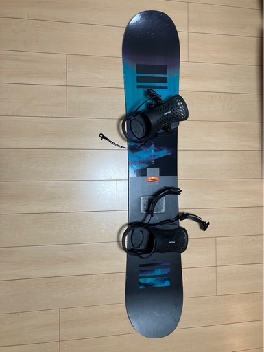 SALOMON スノボ板 ビンディング・カバーセット