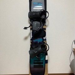 SALOMON スノボ板 ビンディング・カバーセットの画像