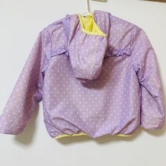 【0円】女児春秋向パーカー　130サイズの画像