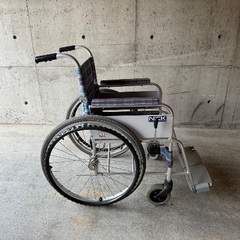 【中古】札幌 引取歓迎 自走式車椅子 NICK 車いす 介護用品 折り畳み 【札TB01】の画像