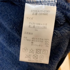 OUTDOORジップアップパーカーの画像
