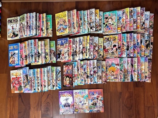 ワンピース漫画セット　未開封あり　カード等おまけつき付き