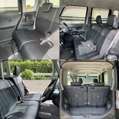 車検８年7月タントカスタムRS両側パワスラbluetoothナビ 禁煙 修復無しの画像