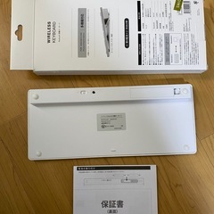 ワイヤレス　キーボードの画像