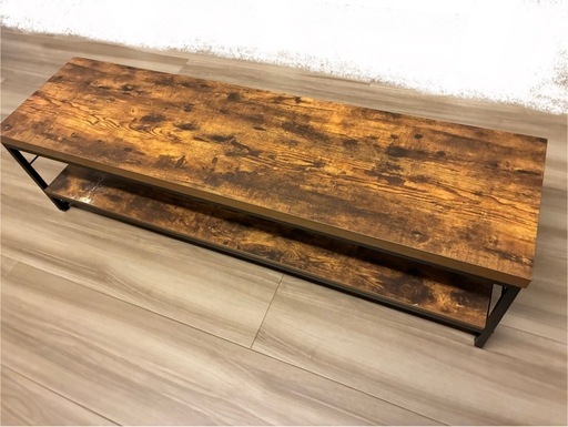 ミドルブラウン ローボード テレビ台　幅150cm