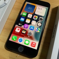 新品未使用 iPhone SE 第3世代 (SE3)本体 64GB ミッドナイト　SIMフリー の画像