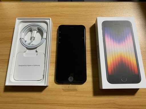 新品未使用 iPhone SE 第3世代 (SE3)本体 64GB ミッドナイト　SIMフリー