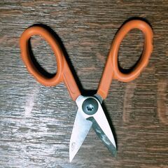 鉄鋸と金切鋏の画像