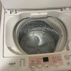 AQUA 洗濯機の画像
