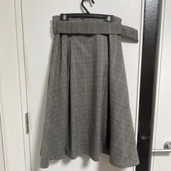dazzlinのチェック柄スカートです☺️の画像
