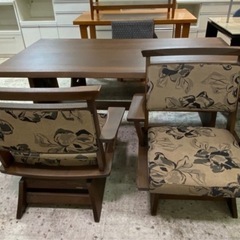 【愛品館 江戸川店 】ベンチダイニングテーブル4点セット 飛騨清見工房の画像
