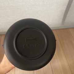 【美品】BRUNO ブルーノ BOE038 カーボンファンヒーター ブラックの画像