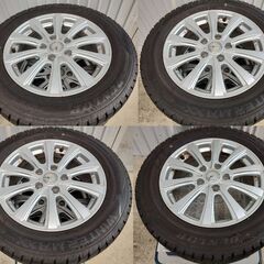 2023年製 205/60R16 ダンロップスタッドレスとアルミホイールのセット　ノア・ヴォクシー等にの画像