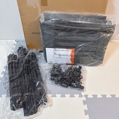 【新品未使用】Lサイズ ペットサークル 犬 サークル 八角形 PVCフレーム ゲージ 簡単組立 の画像