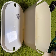 IKEA  ROMMA ロマ ケーブルマネジメントボックス ふた付き（ホワイト）の画像