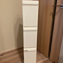 ゴミ箱　物入れ　スリム　幅20cmの画像