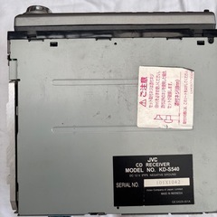 JCD  KD-S540  CDレシーバーの画像