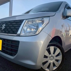 Bluetoothナビ付き☆走行10万キロ台☆月々8千円〜分割払い可‼️ 車検2年付き！【名義変更代込み】☆スズキ ワゴンR☆Bluetoothナビ付き☆走行中DVD見れます☆ドライブレコーダー付きのフル装備☆そのまま乗って帰れます！の画像