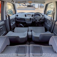 Bluetoothナビ付き☆走行10万キロ台☆月々8千円〜分割払い可‼️ 車検2年付き！【名義変更代込み】☆スズキ ワゴンR☆Bluetoothナビ付き☆走行中DVD見れます☆ドライブレコーダー付きのフル装備☆そのまま乗って帰れます！の画像