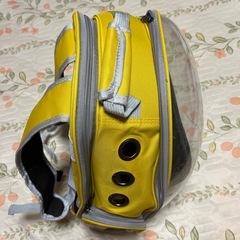 未使用　猫、小型犬用キャリーバッグの画像