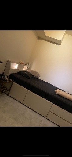 ニトリ　ベッド　セミダブル