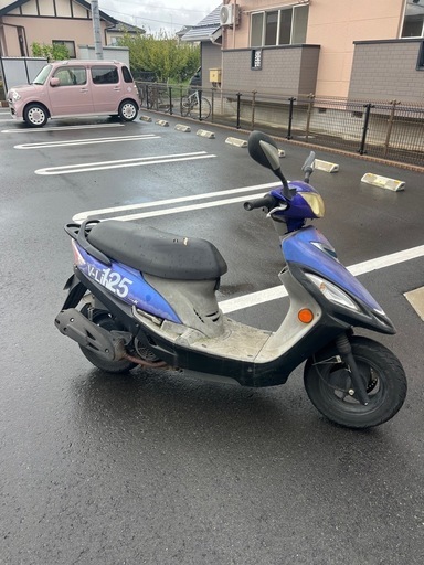 ストロボついてるバイク