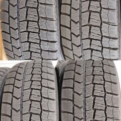 2024年製 215/65R16 ダンロップスタッドレスとアルミホイールのセット　アルファード等にの画像