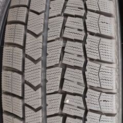 2024年製 215/65R16 ダンロップスタッドレスとアルミホイールのセット　アルファード等にの画像