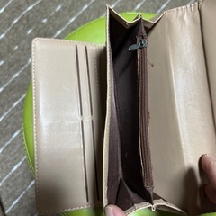 長財布　紺　鹿　の画像