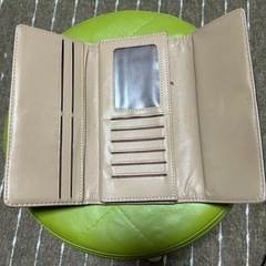 長財布　紺　鹿　の画像