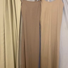 【新品未使用2点セット】GRL グレイル カップ付きキャミワンピースの画像